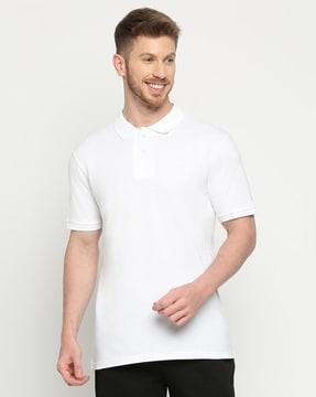 men regular fit polo t-shirt