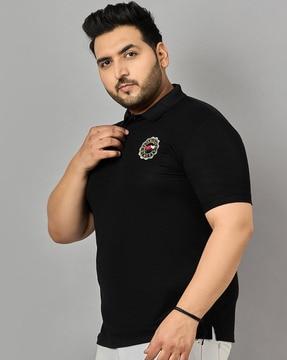 men regular fit polo t-shirt