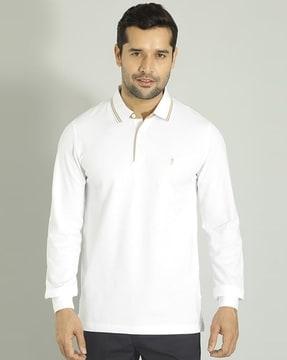 men regular fit polo t-shirt