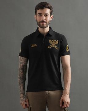 men regular fit polo t-shirt