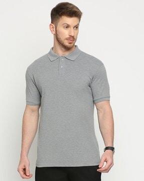 men regular fit polo t-shirt