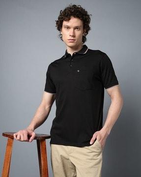 men regular fit polo t-shirt