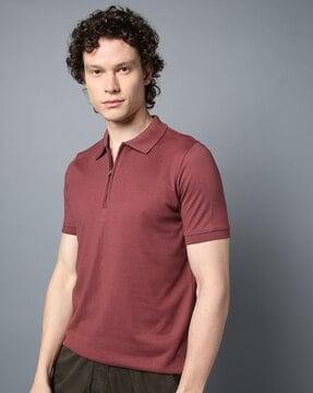 men regular fit polo t-shirt