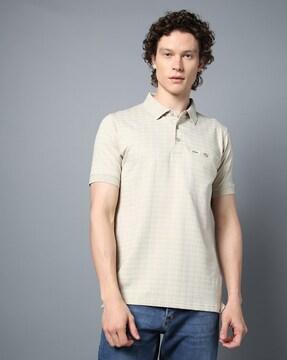 men regular fit polo t-shirt