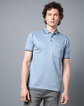 men regular fit polo t-shirt