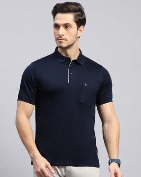 men regular fit polo t-shirt