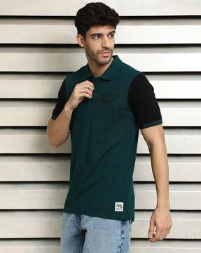 men regular fit polo t-shirt