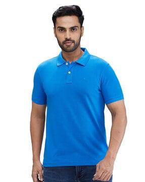 men regular fit polo t-shirt