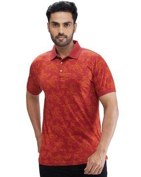 men regular fit polo t-shirt