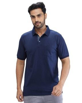 men regular fit polo t-shirt