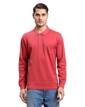 men regular fit polo t-shirt