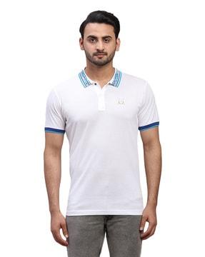 men regular fit polo t-shirt