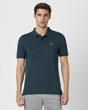 men regular fit polo t-shirt