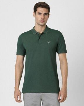 men regular fit polo t-shirt