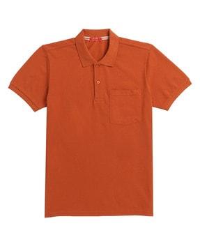 men regular fit polo t-shirt