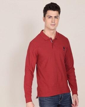 men regular fit polo t-shirt