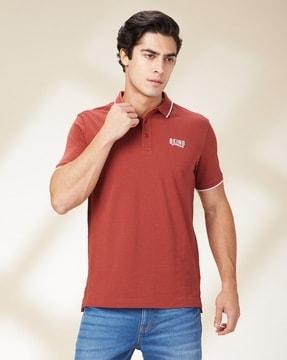 men regular fit polo t-shirt