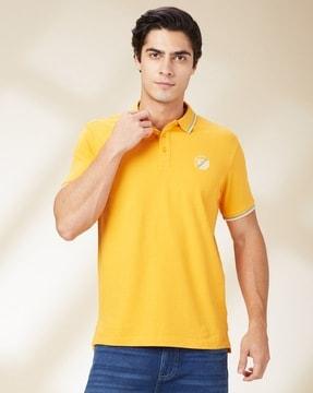 men regular fit polo t-shirt