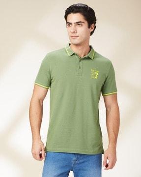 men regular fit polo t-shirt