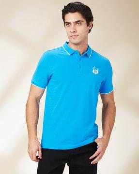 men regular fit polo t-shirt