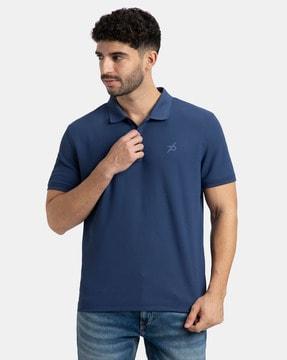 men regular fit polo t-shirt