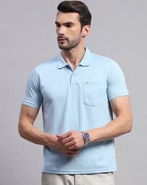 men regular fit polo t-shirt