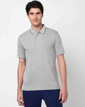 men regular fit polo t-shirt