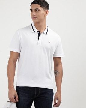 men regular fit polo t-shirt