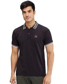 men regular fit polo t-shirt