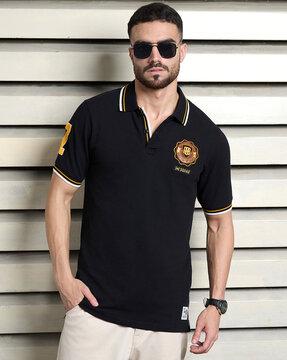 men regular fit polo t-shirt