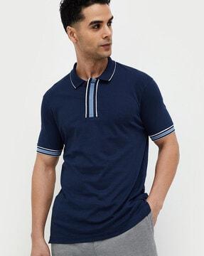 men regular fit polo t-shirt