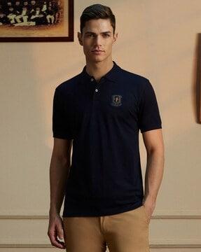 men regular fit polo t-shirt