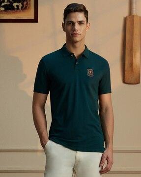 men regular fit polo t-shirt