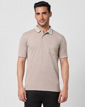 men regular fit polo t-shirt