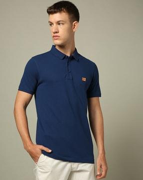 men regular fit polo t-shirt