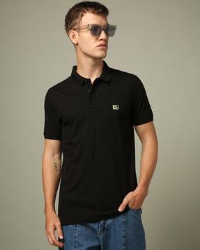 men regular fit polo t-shirt