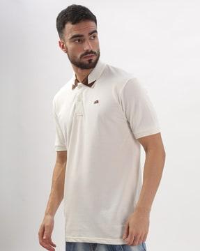 men regular fit polo t-shirt