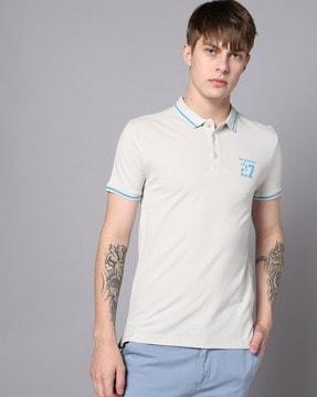 men regular fit polo t-shirt