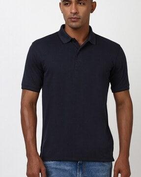 men regular fit polo t-shirt