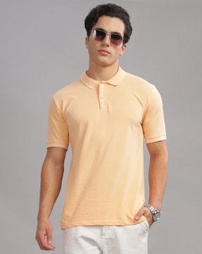 men regular fit polo t-shirt