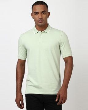 men regular fit polo t-shirt