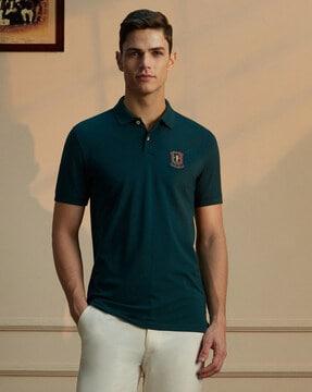 men regular fit polo t-shirt