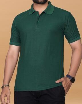 men regular fit polo t-shirt