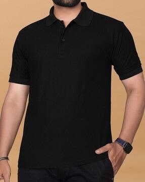 men regular fit polo t-shirt