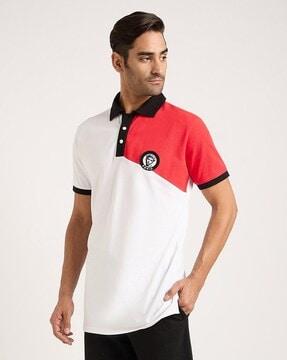 men regular fit polo t-shirt