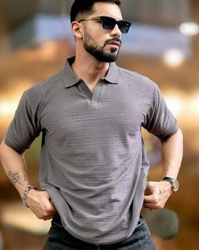 men regular fit polo t-shirt