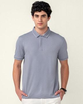 men regular fit polo t-shirt