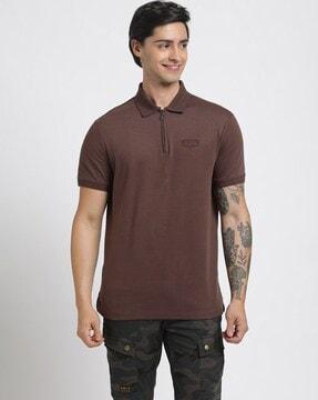 men regular fit polo t-shirt