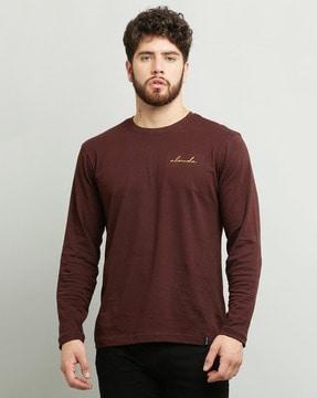 men regular fit round-neck t-shirt