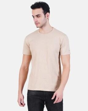 men regular fit round-neck t-shirt